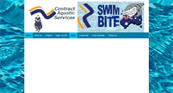 Desktop Screenshot of contractaquaticservices.com.au